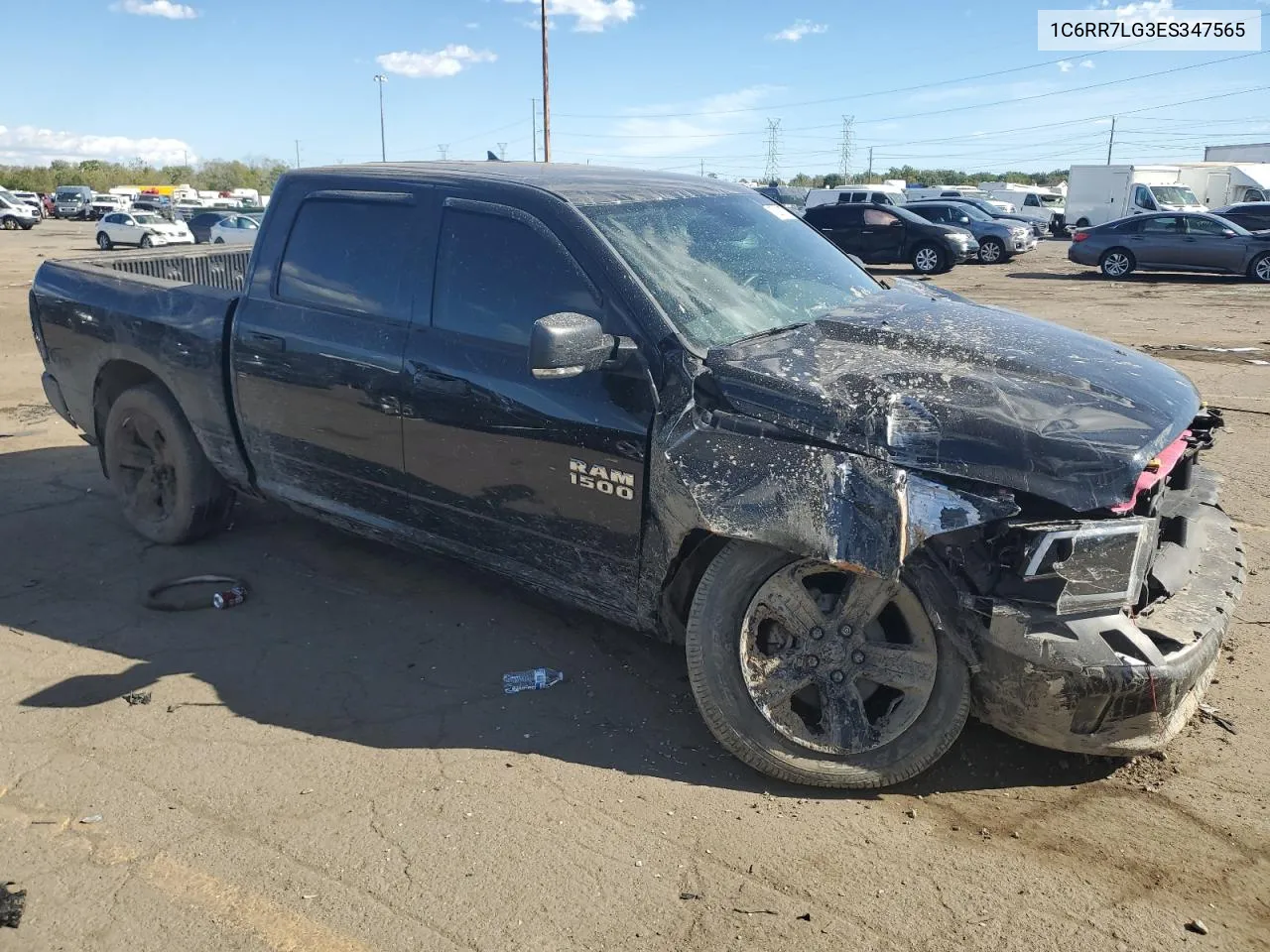 2014 Ram 1500 Slt VIN: 1C6RR7LG3ES347565 Lot: 75299774