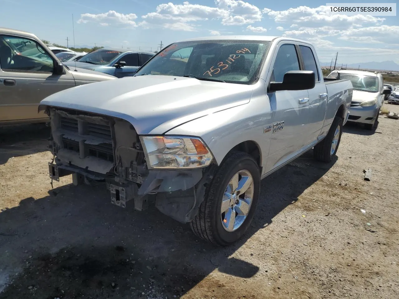 2014 Ram 1500 Slt VIN: 1C6RR6GT5ES390984 Lot: 75311294