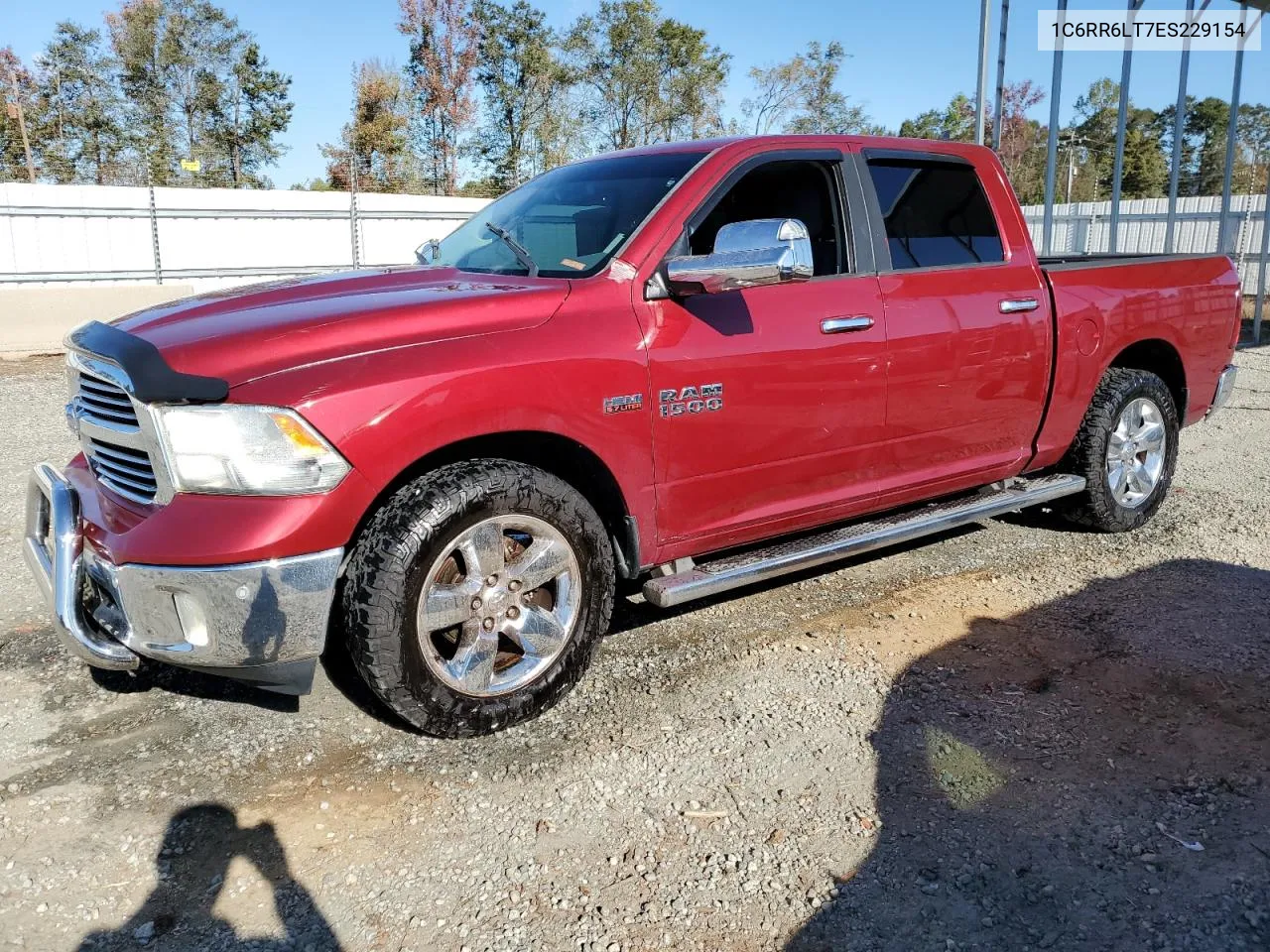 2014 Ram 1500 Slt VIN: 1C6RR6LT7ES229154 Lot: 75312304