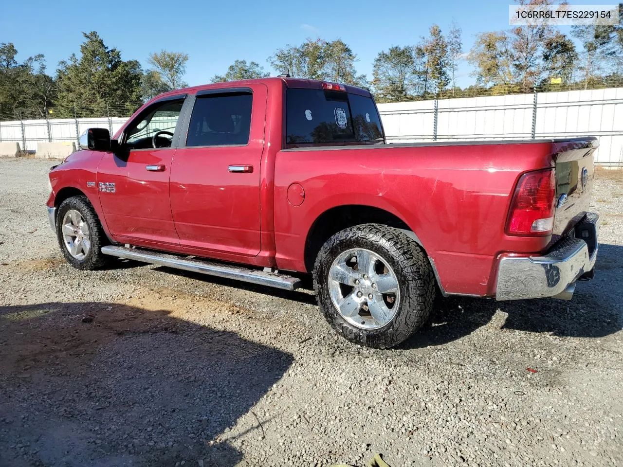 2014 Ram 1500 Slt VIN: 1C6RR6LT7ES229154 Lot: 75312304