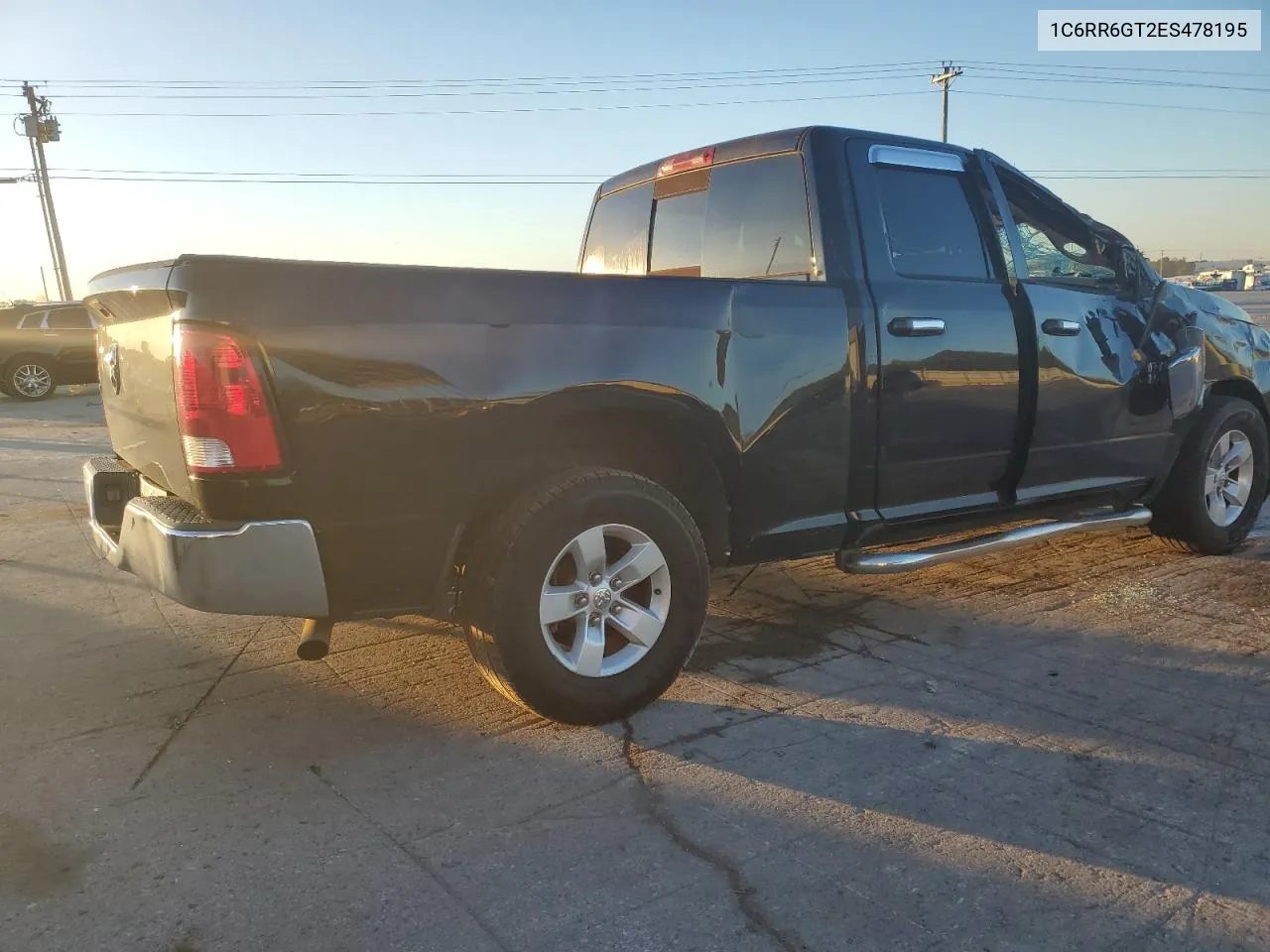 2014 Ram 1500 Slt VIN: 1C6RR6GT2ES478195 Lot: 75338764