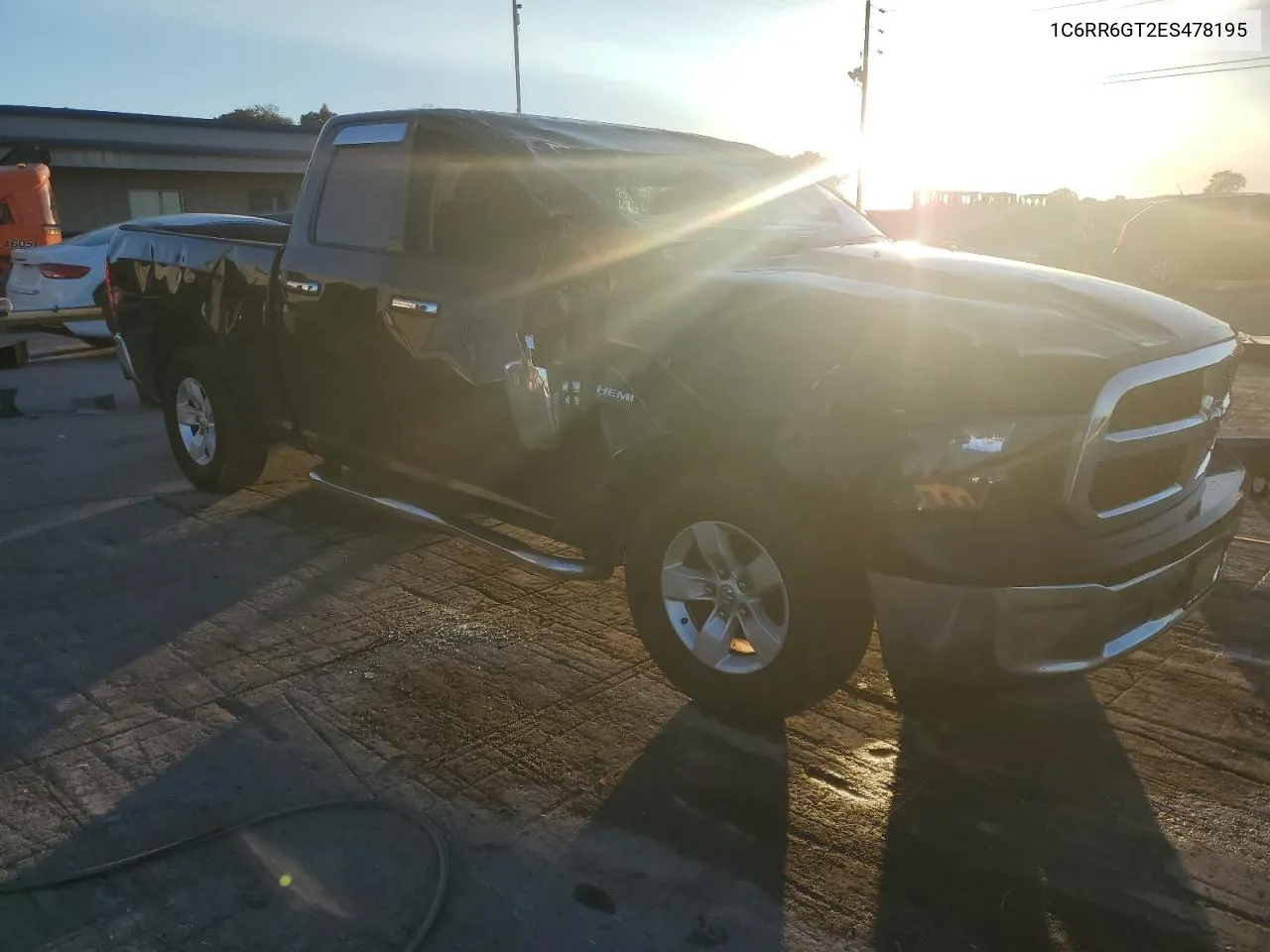 2014 Ram 1500 Slt VIN: 1C6RR6GT2ES478195 Lot: 75338764