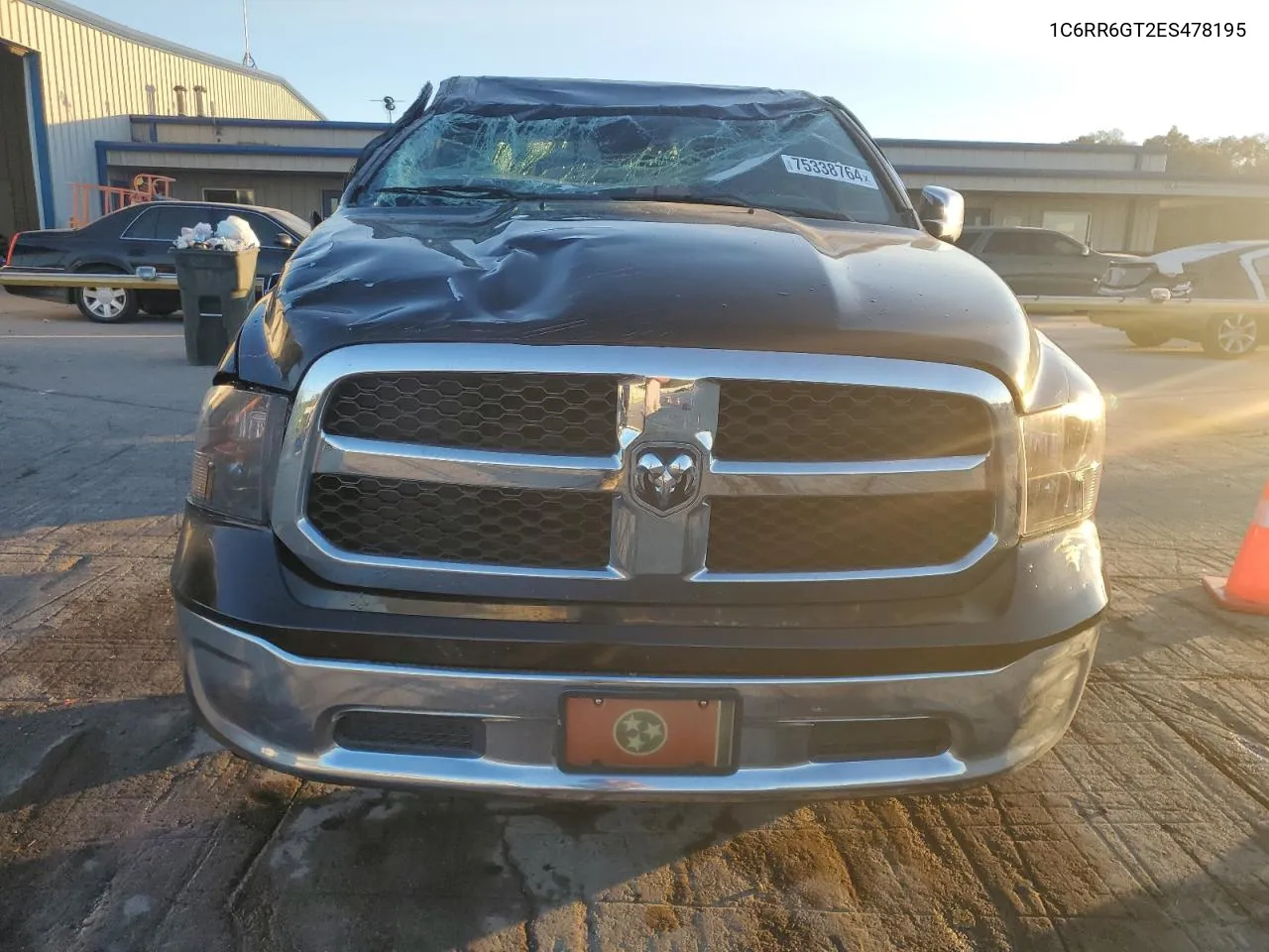 2014 Ram 1500 Slt VIN: 1C6RR6GT2ES478195 Lot: 75338764