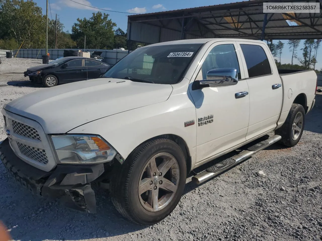 2014 Ram 1500 St VIN: 1C6RR6KTXES258357 Lot: 75347354