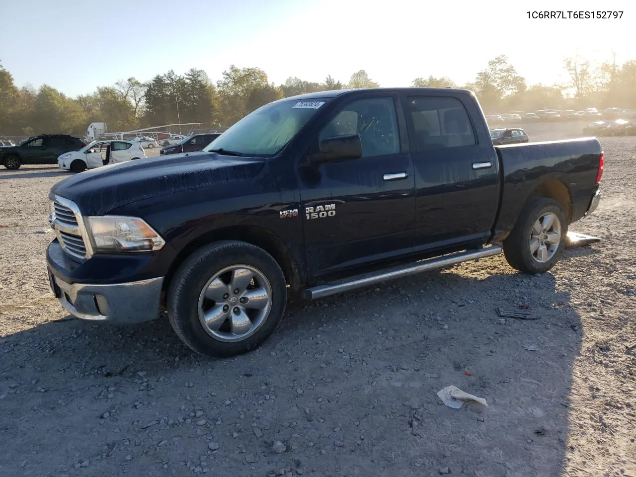 2014 Ram 1500 Slt VIN: 1C6RR7LT6ES152797 Lot: 75393624