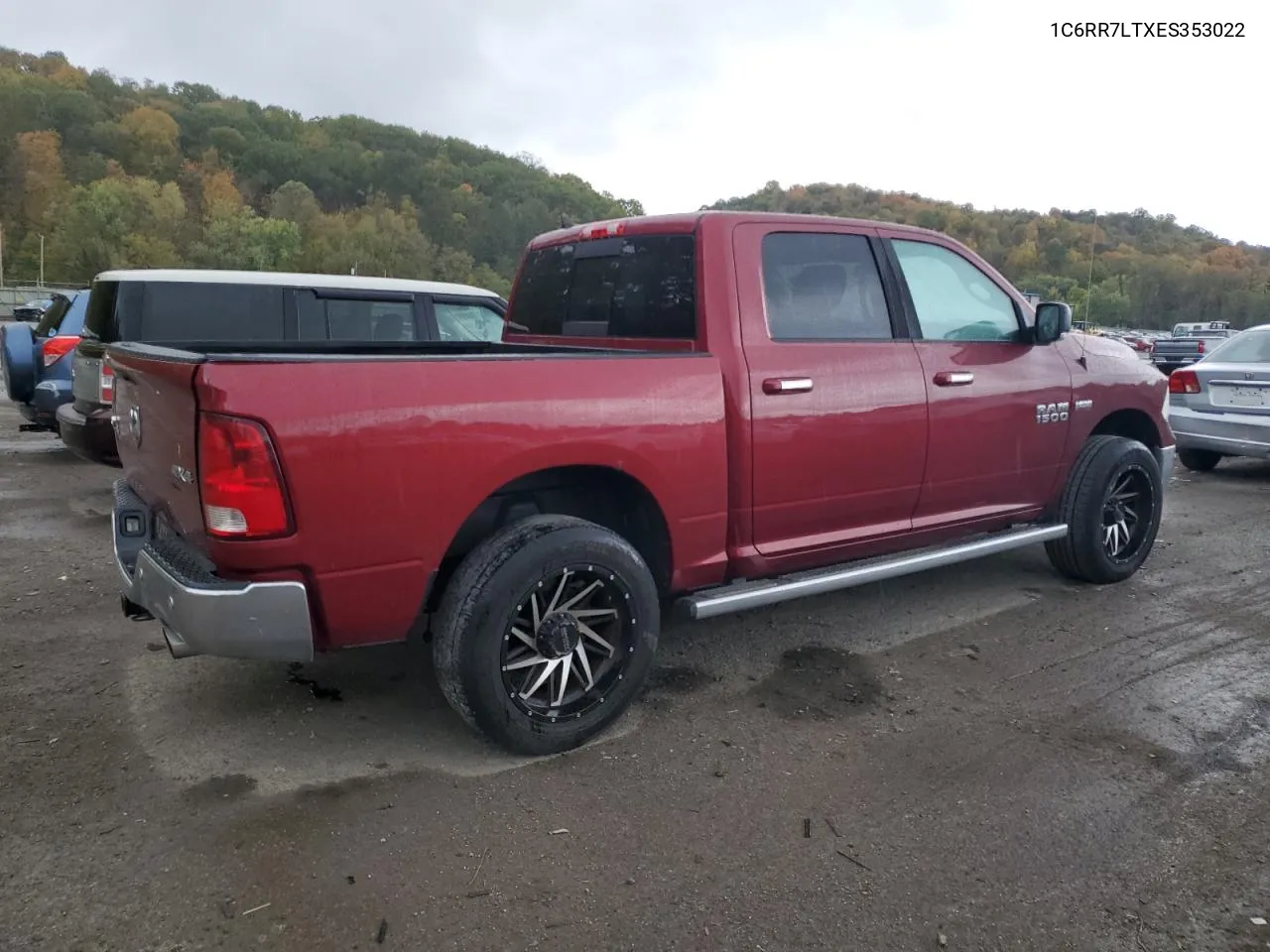 2014 Ram 1500 Slt VIN: 1C6RR7LTXES353022 Lot: 75394844