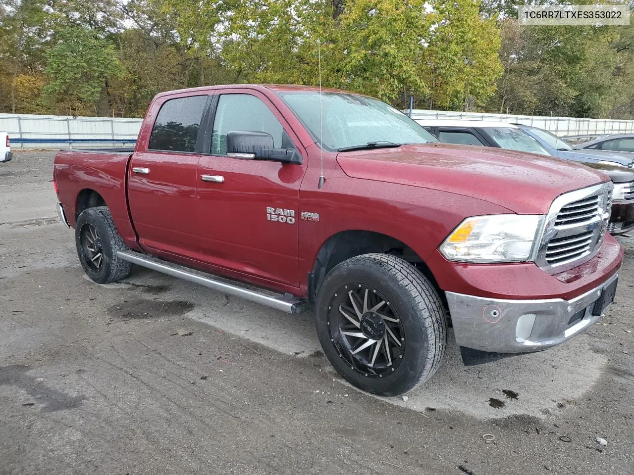 2014 Ram 1500 Slt VIN: 1C6RR7LTXES353022 Lot: 75394844