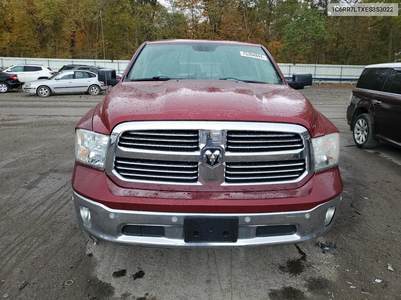 2014 Ram 1500 Slt VIN: 1C6RR7LTXES353022 Lot: 75394844