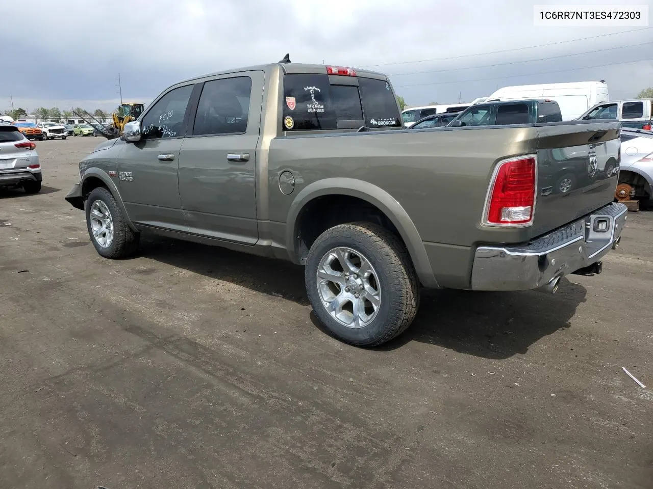 2014 Ram 1500 Laramie VIN: 1C6RR7NT3ES472303 Lot: 75400034