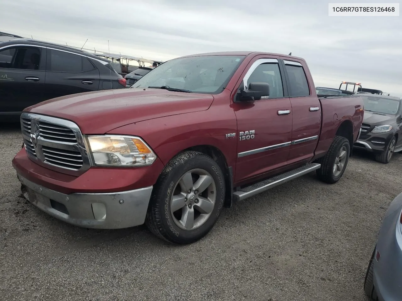 2014 Ram 1500 Slt VIN: 1C6RR7GT8ES126468 Lot: 75427754