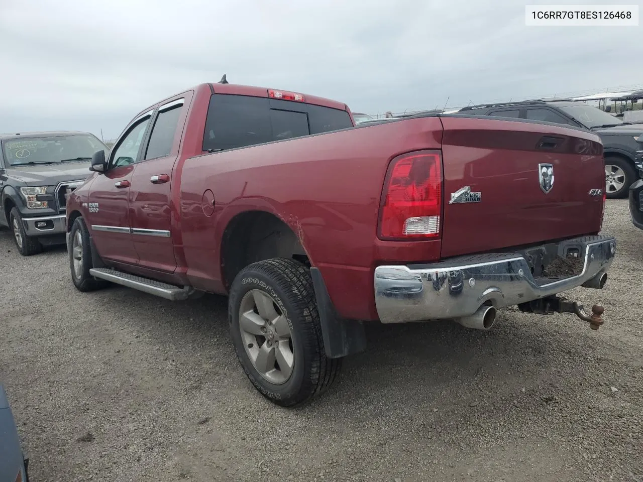 2014 Ram 1500 Slt VIN: 1C6RR7GT8ES126468 Lot: 75427754