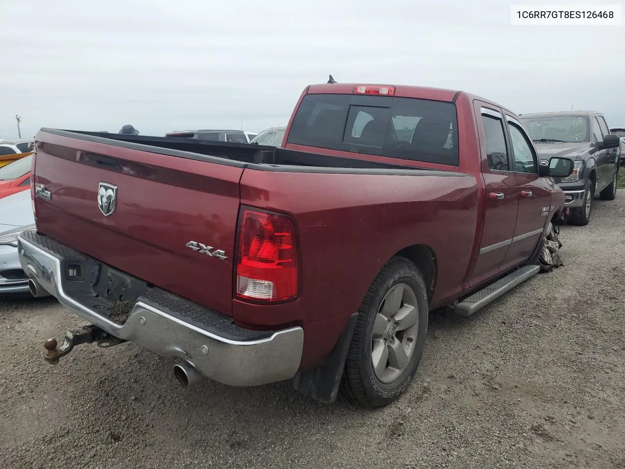 2014 Ram 1500 Slt VIN: 1C6RR7GT8ES126468 Lot: 75427754