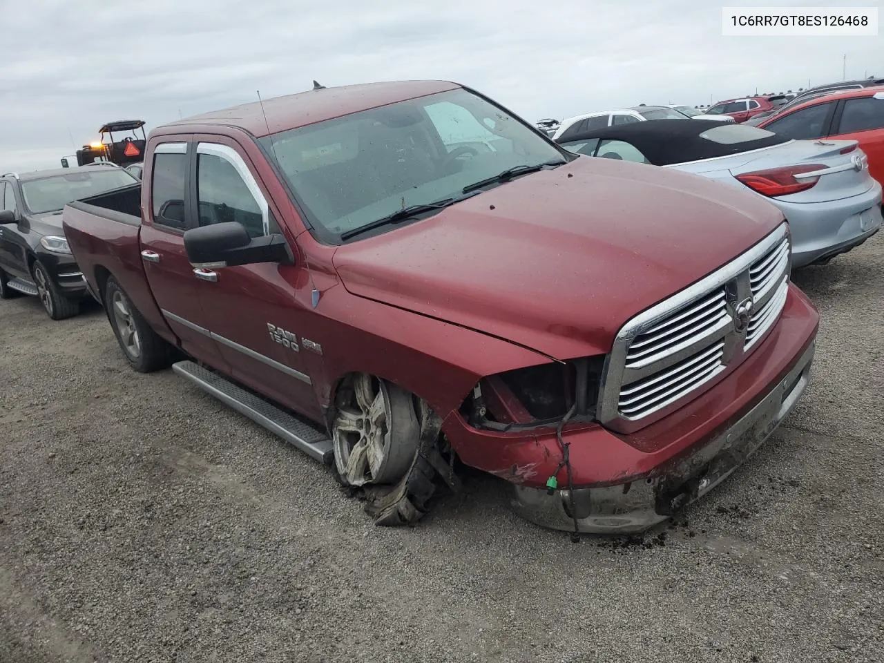 2014 Ram 1500 Slt VIN: 1C6RR7GT8ES126468 Lot: 75427754