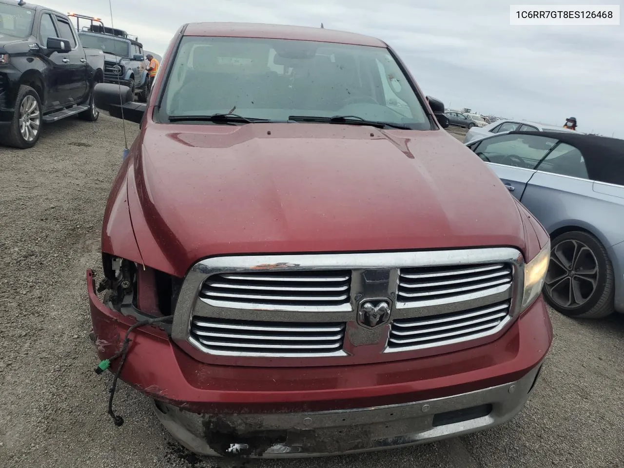 2014 Ram 1500 Slt VIN: 1C6RR7GT8ES126468 Lot: 75427754