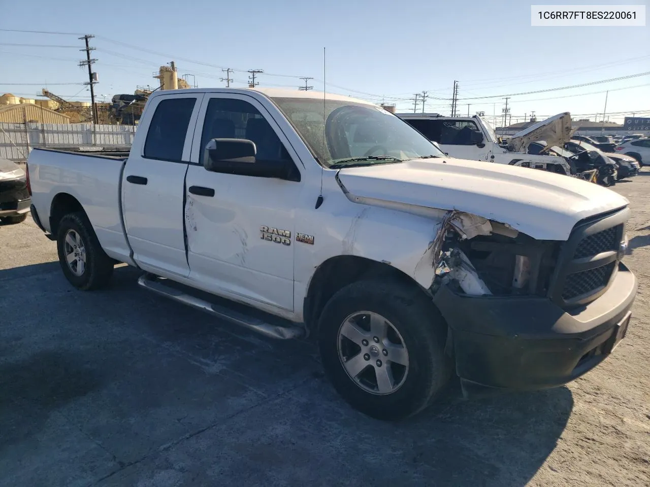 2014 Ram 1500 St VIN: 1C6RR7FT8ES220061 Lot: 75431574