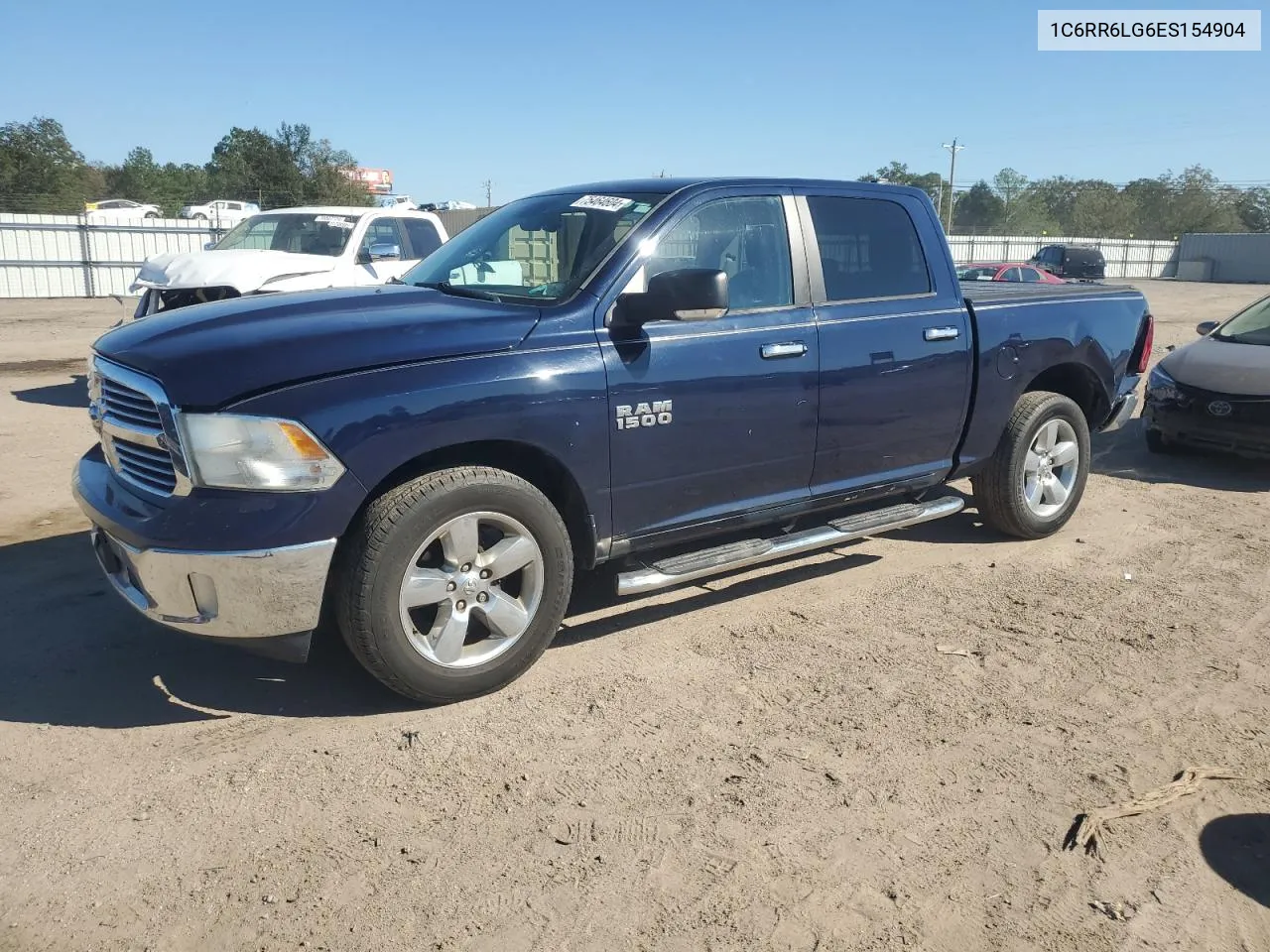 2014 Ram 1500 Slt VIN: 1C6RR6LG6ES154904 Lot: 75464604