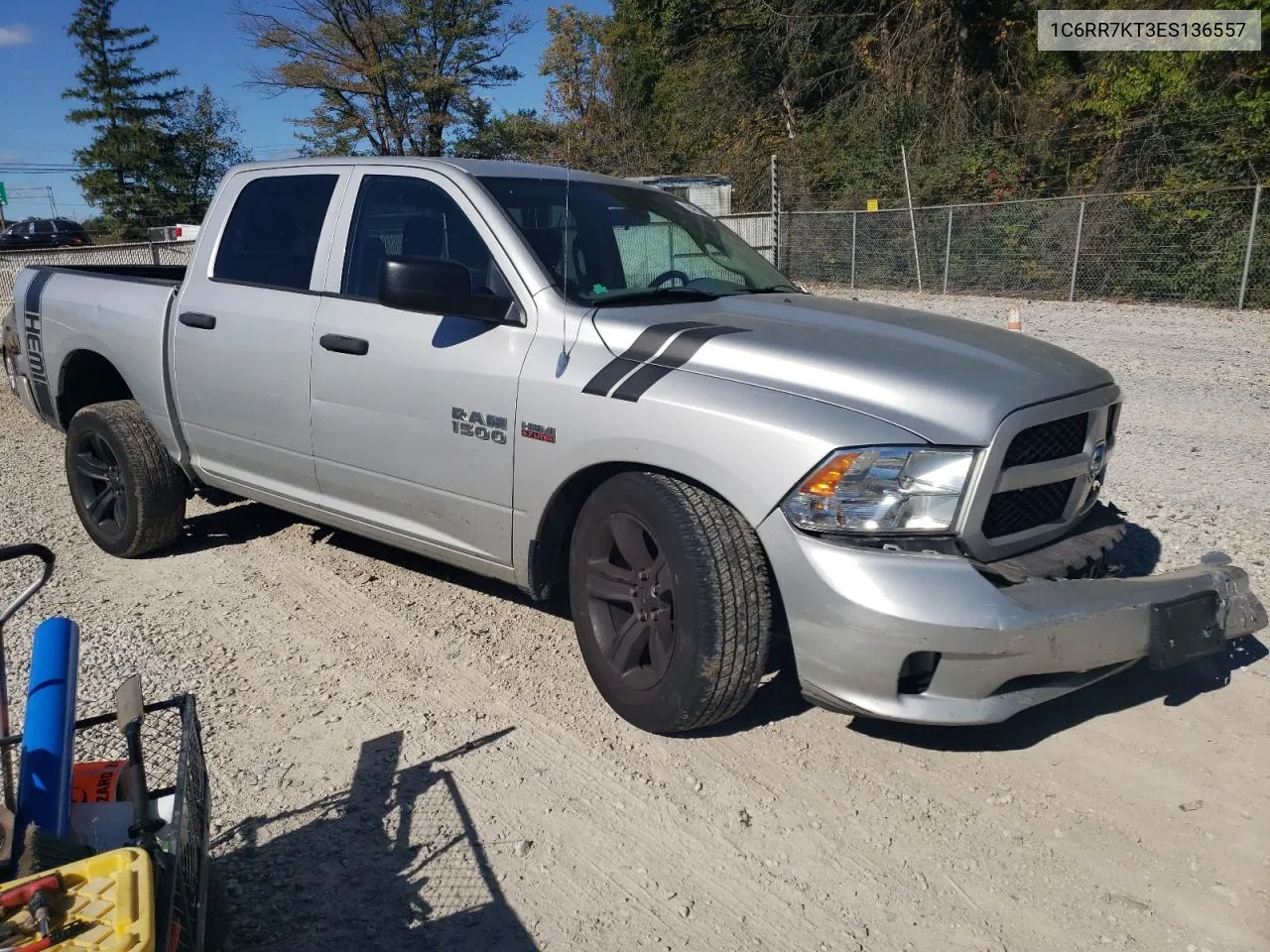 2014 Ram 1500 St VIN: 1C6RR7KT3ES136557 Lot: 75495474