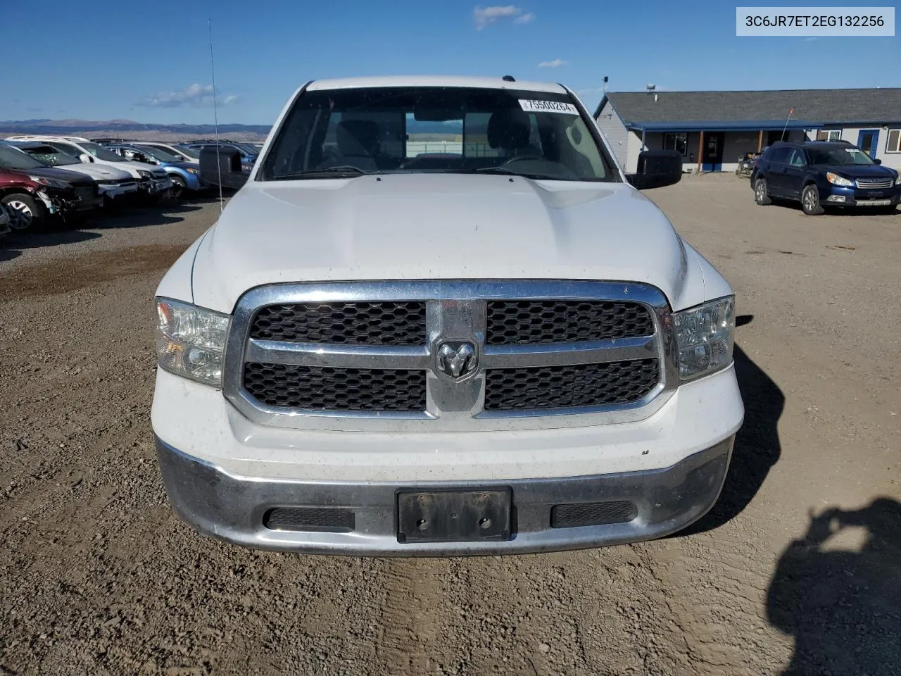 2014 Ram 1500 Slt VIN: 3C6JR7ET2EG132256 Lot: 75500264