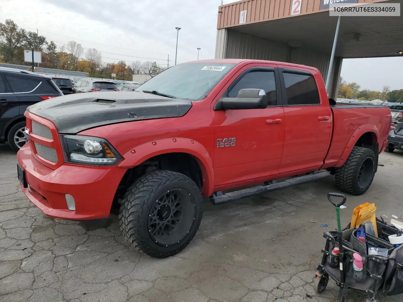 2014 Ram 1500 Sport VIN: 1C6RR7UT6ES334059 Lot: 75562044