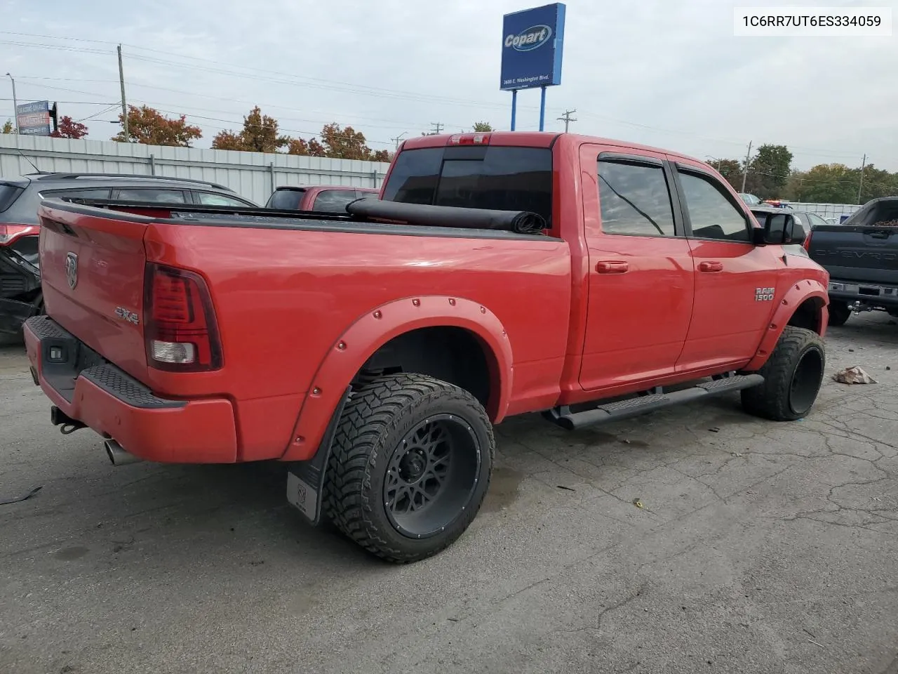 2014 Ram 1500 Sport VIN: 1C6RR7UT6ES334059 Lot: 75562044