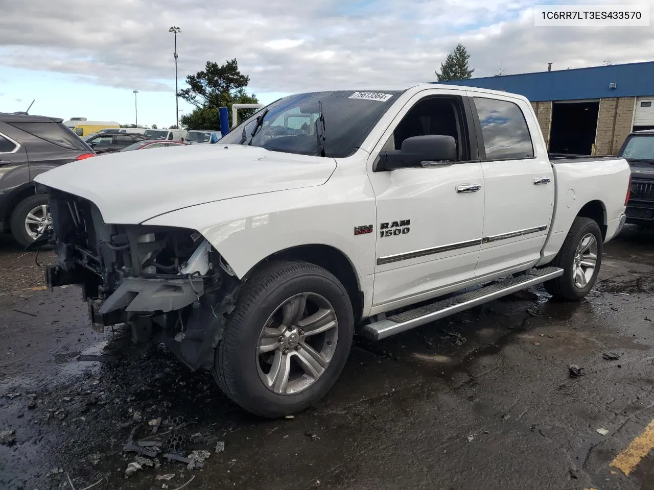 2014 Ram 1500 Slt VIN: 1C6RR7LT3ES433570 Lot: 75613364