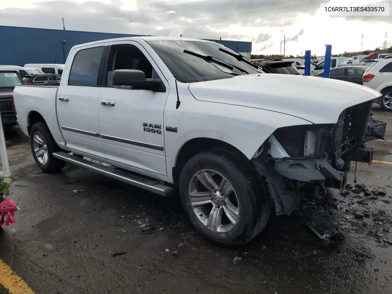 2014 Ram 1500 Slt VIN: 1C6RR7LT3ES433570 Lot: 75613364