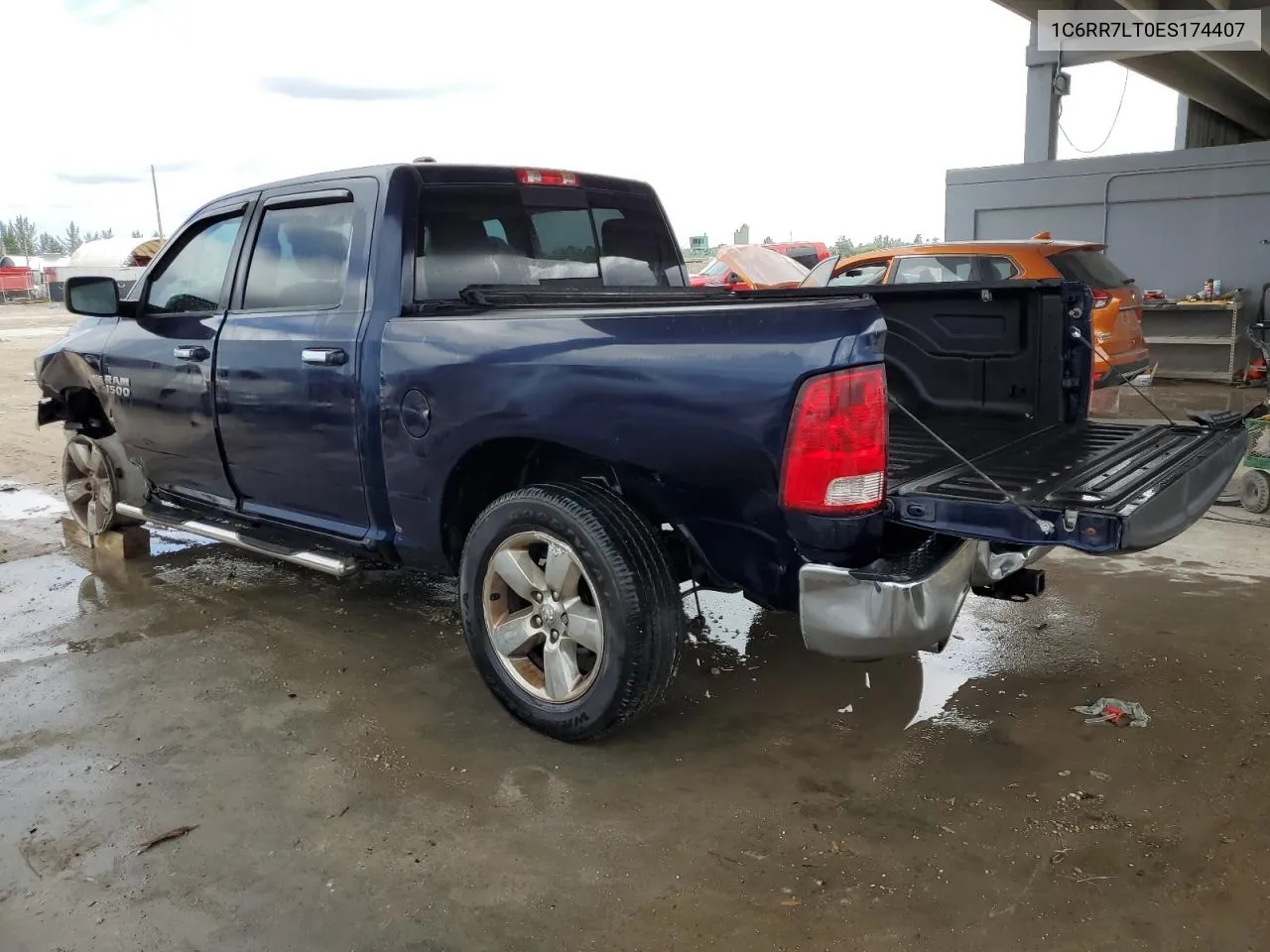 2014 Ram 1500 Slt VIN: 1C6RR7LT0ES174407 Lot: 75644744