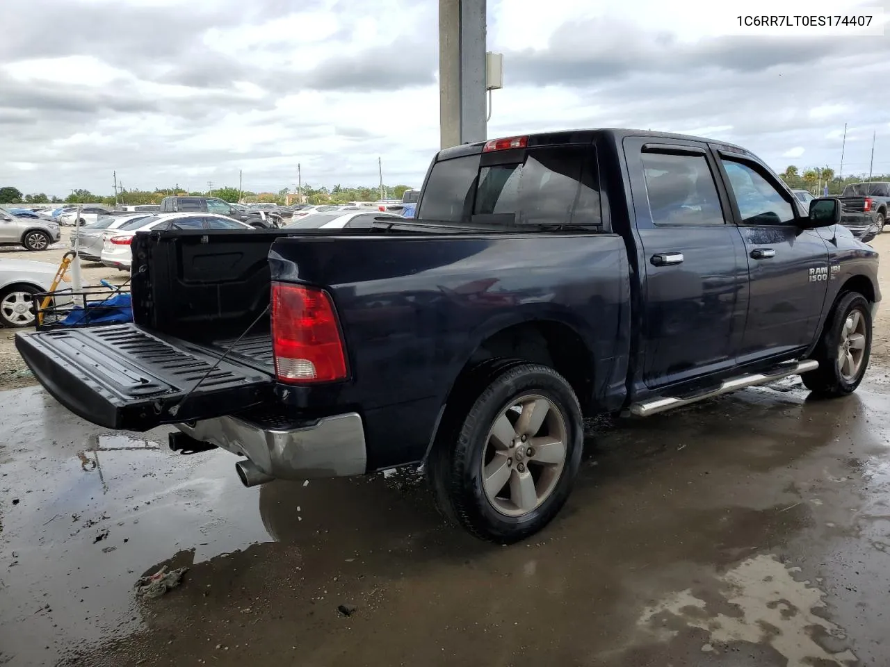 2014 Ram 1500 Slt VIN: 1C6RR7LT0ES174407 Lot: 75644744