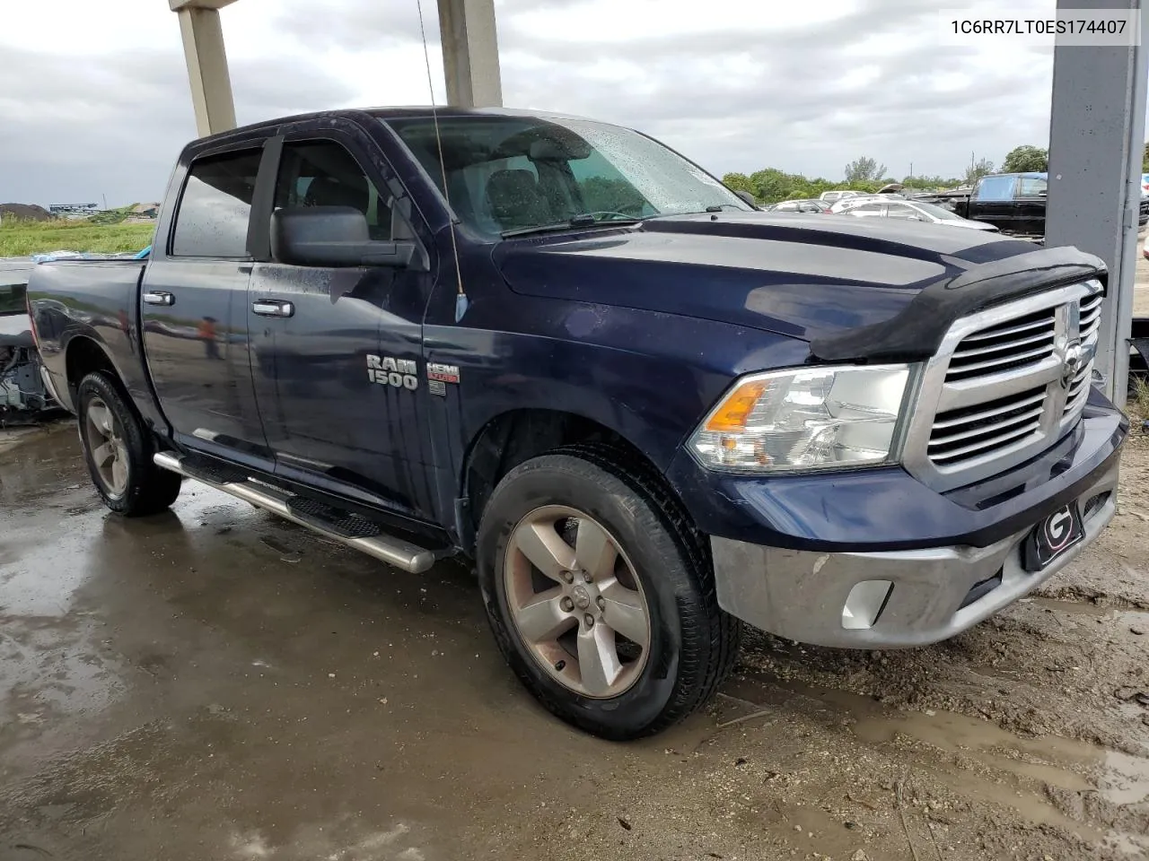 2014 Ram 1500 Slt VIN: 1C6RR7LT0ES174407 Lot: 75644744