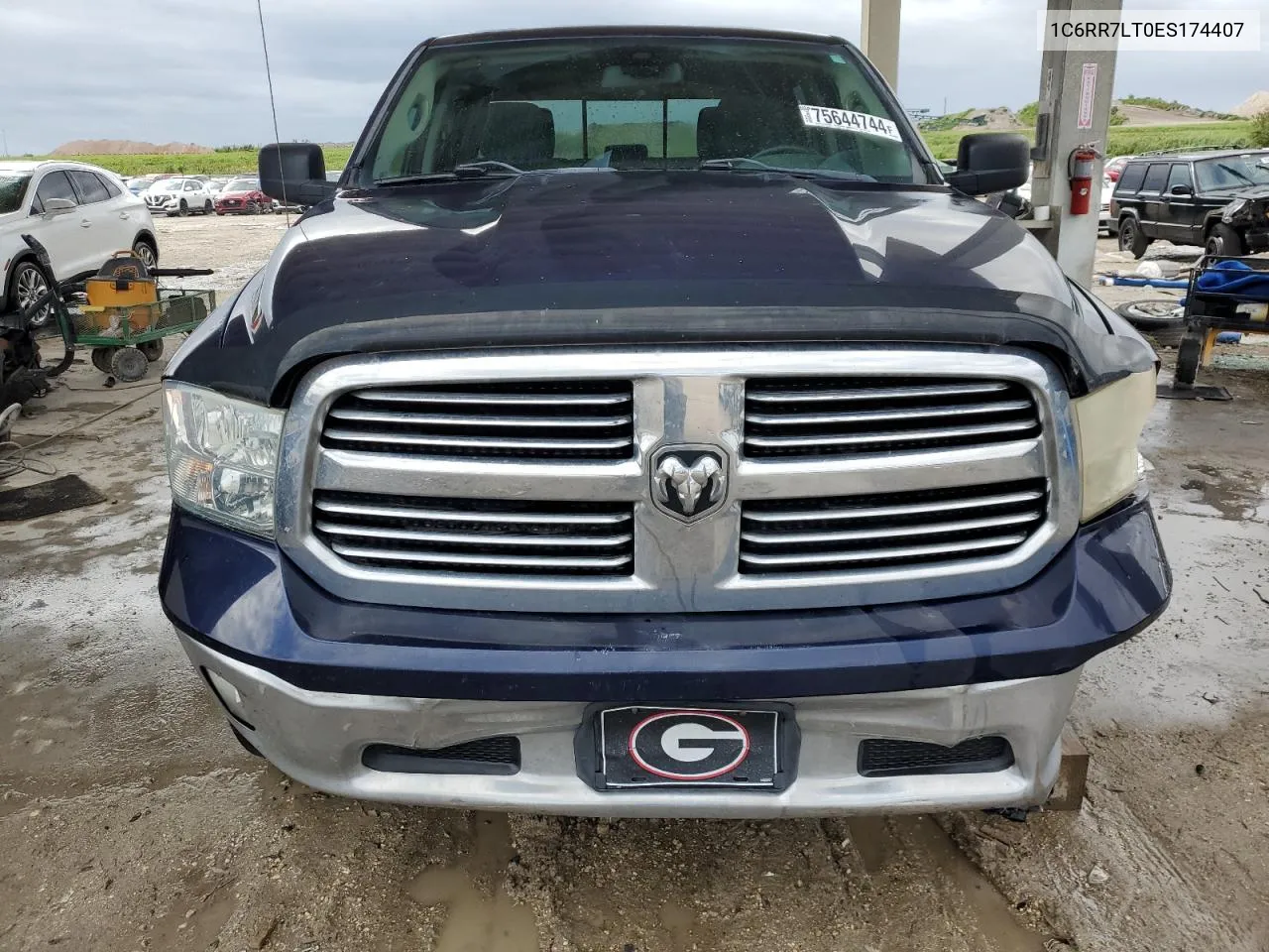 2014 Ram 1500 Slt VIN: 1C6RR7LT0ES174407 Lot: 75644744