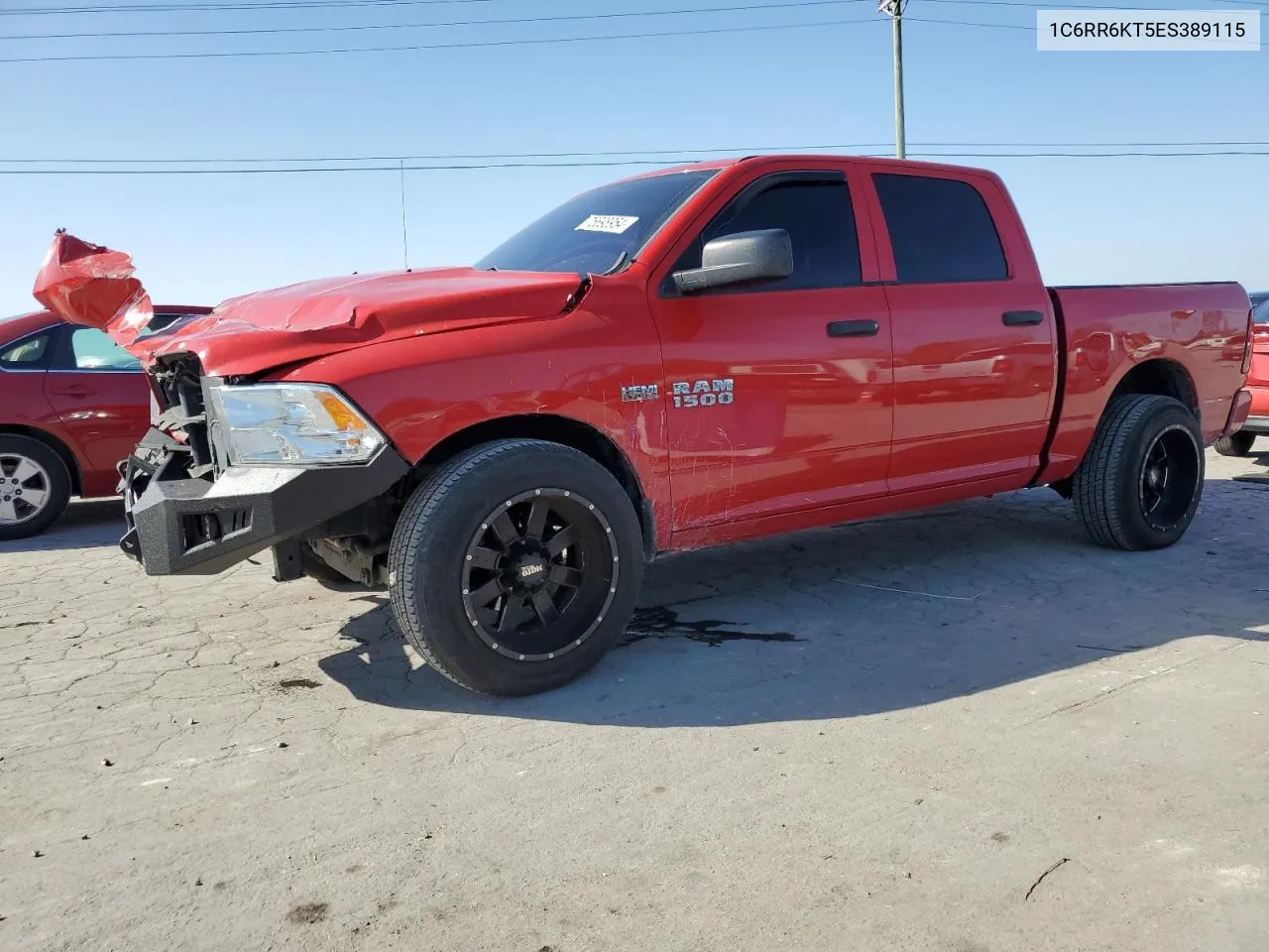 2014 Ram 1500 St VIN: 1C6RR6KT5ES389115 Lot: 75698954