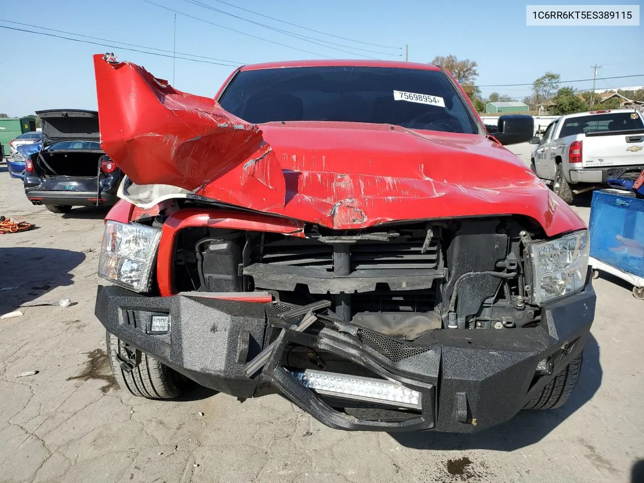 2014 Ram 1500 St VIN: 1C6RR6KT5ES389115 Lot: 75698954