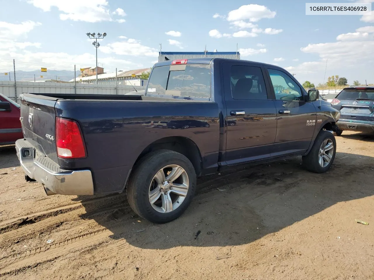 2014 Ram 1500 Slt VIN: 1C6RR7LT6ES406928 Lot: 75700014