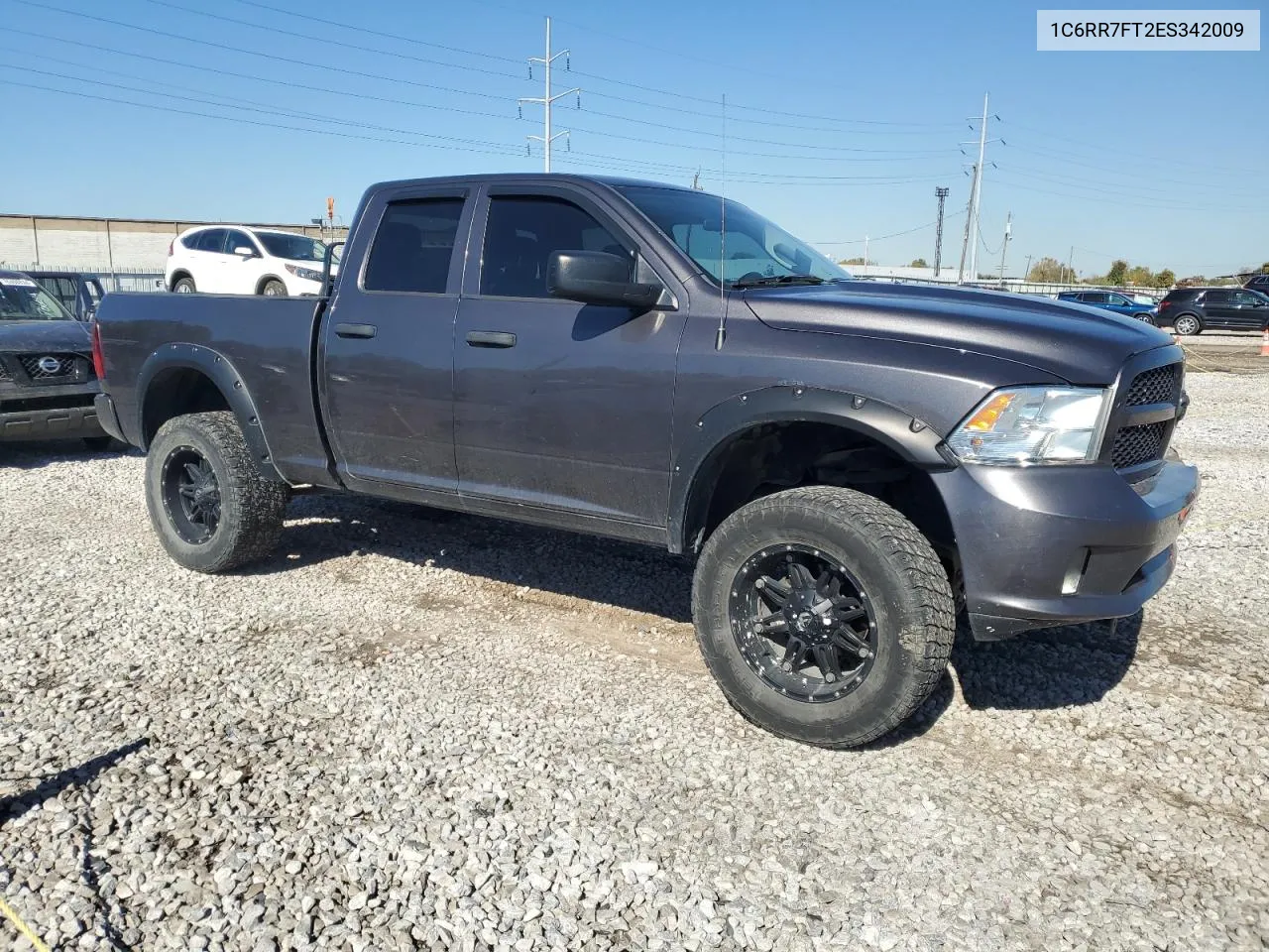 2014 Ram 1500 St VIN: 1C6RR7FT2ES342009 Lot: 75726614