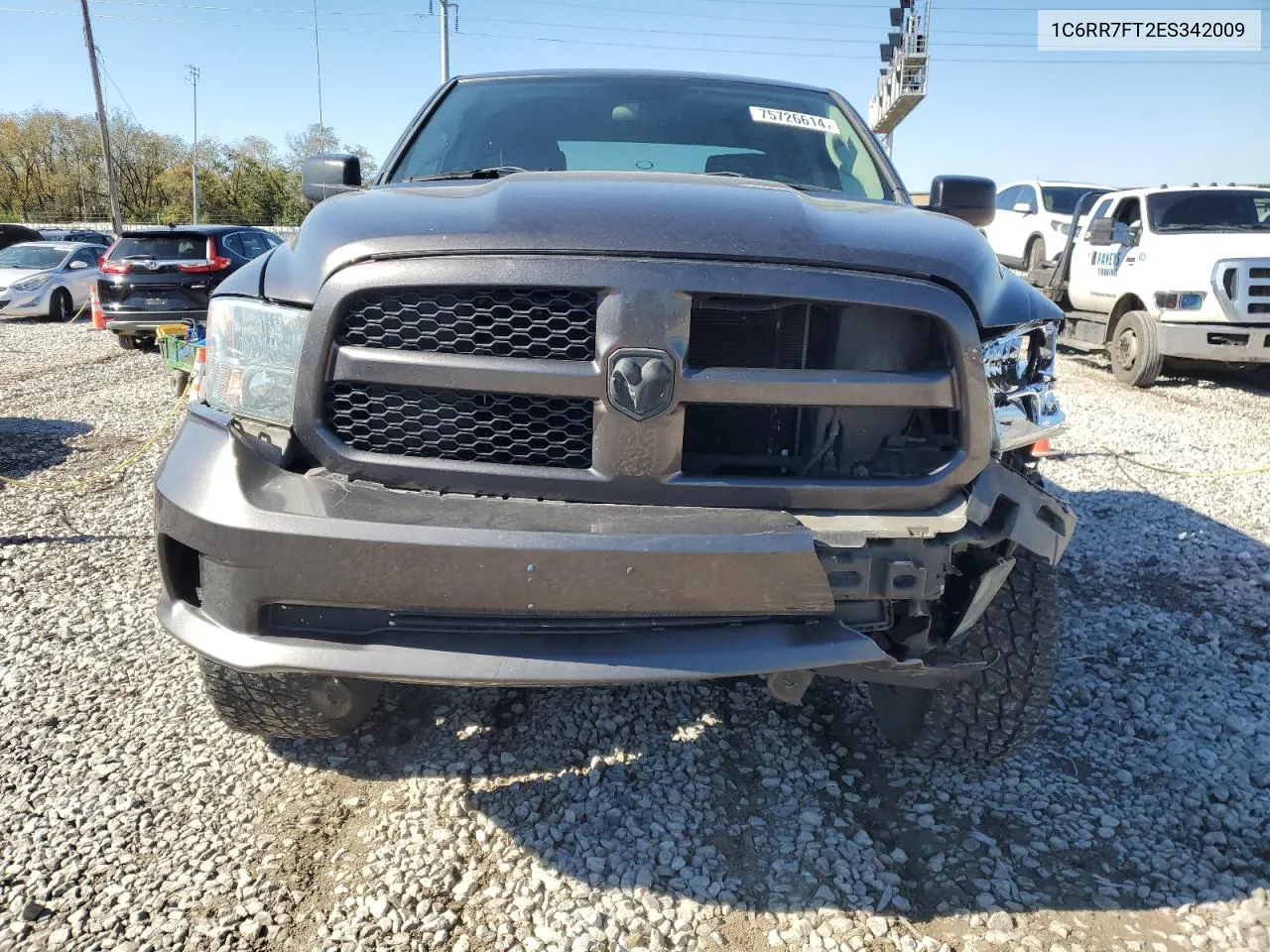 2014 Ram 1500 St VIN: 1C6RR7FT2ES342009 Lot: 75726614