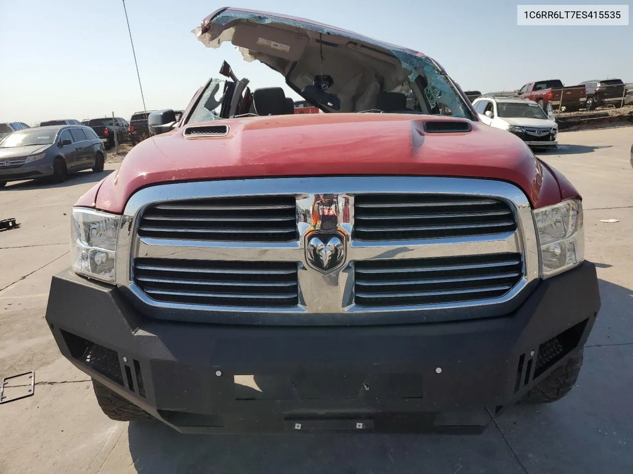 2014 Ram 1500 Slt VIN: 1C6RR6LT7ES415535 Lot: 75737834