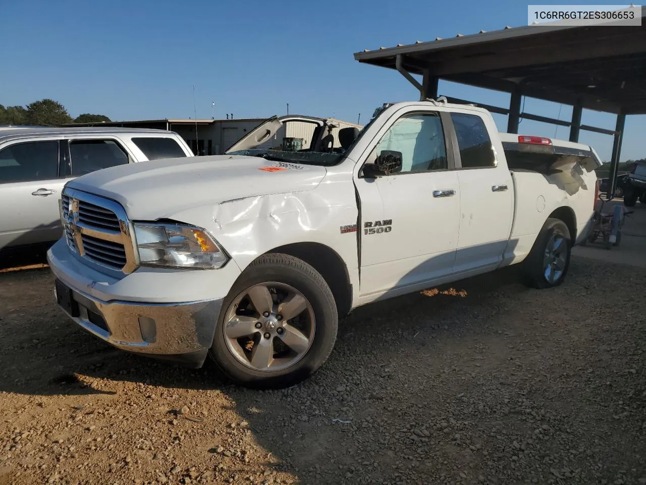 2014 Ram 1500 Slt VIN: 1C6RR6GT2ES306653 Lot: 75862284