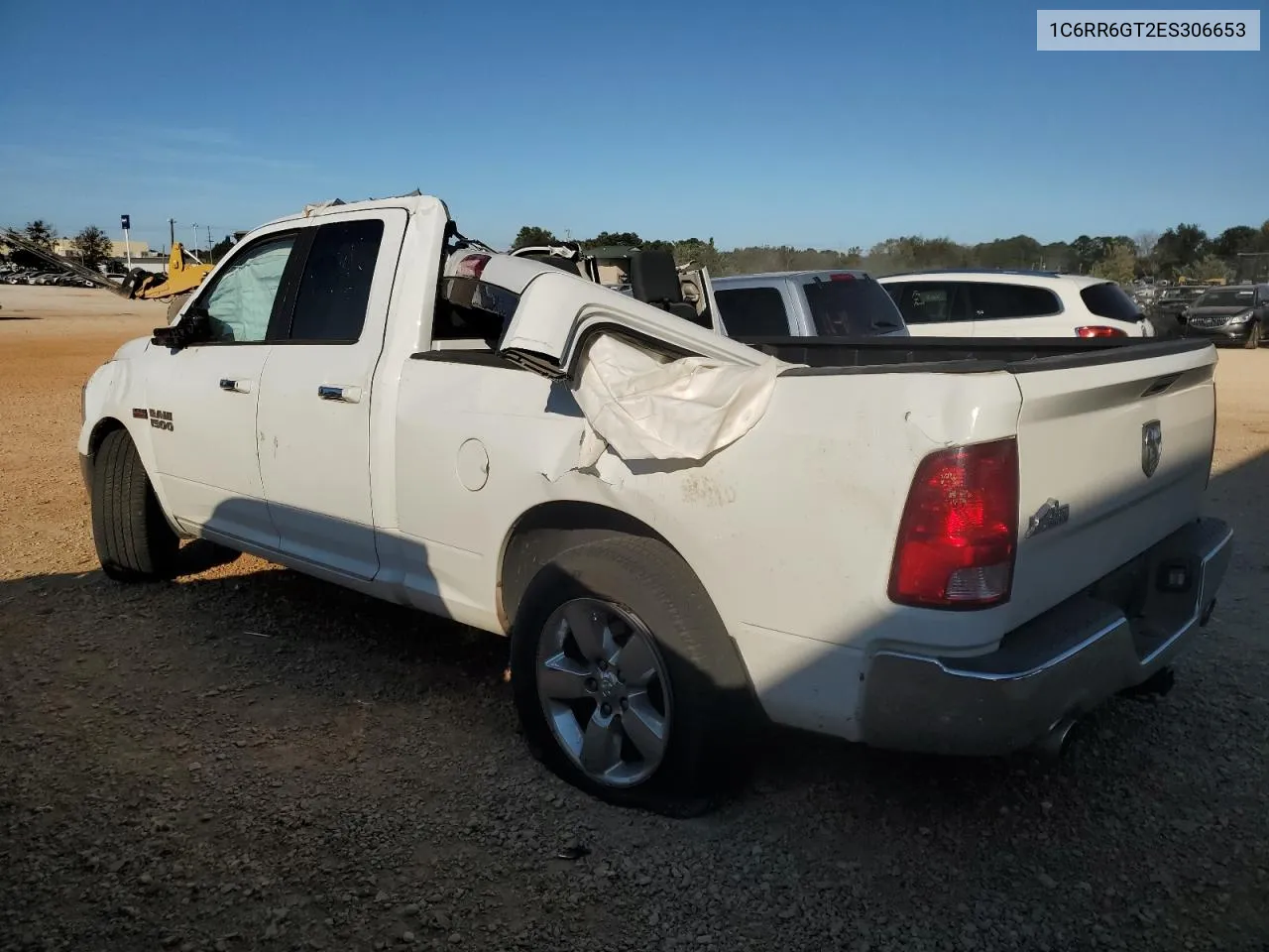 2014 Ram 1500 Slt VIN: 1C6RR6GT2ES306653 Lot: 75862284