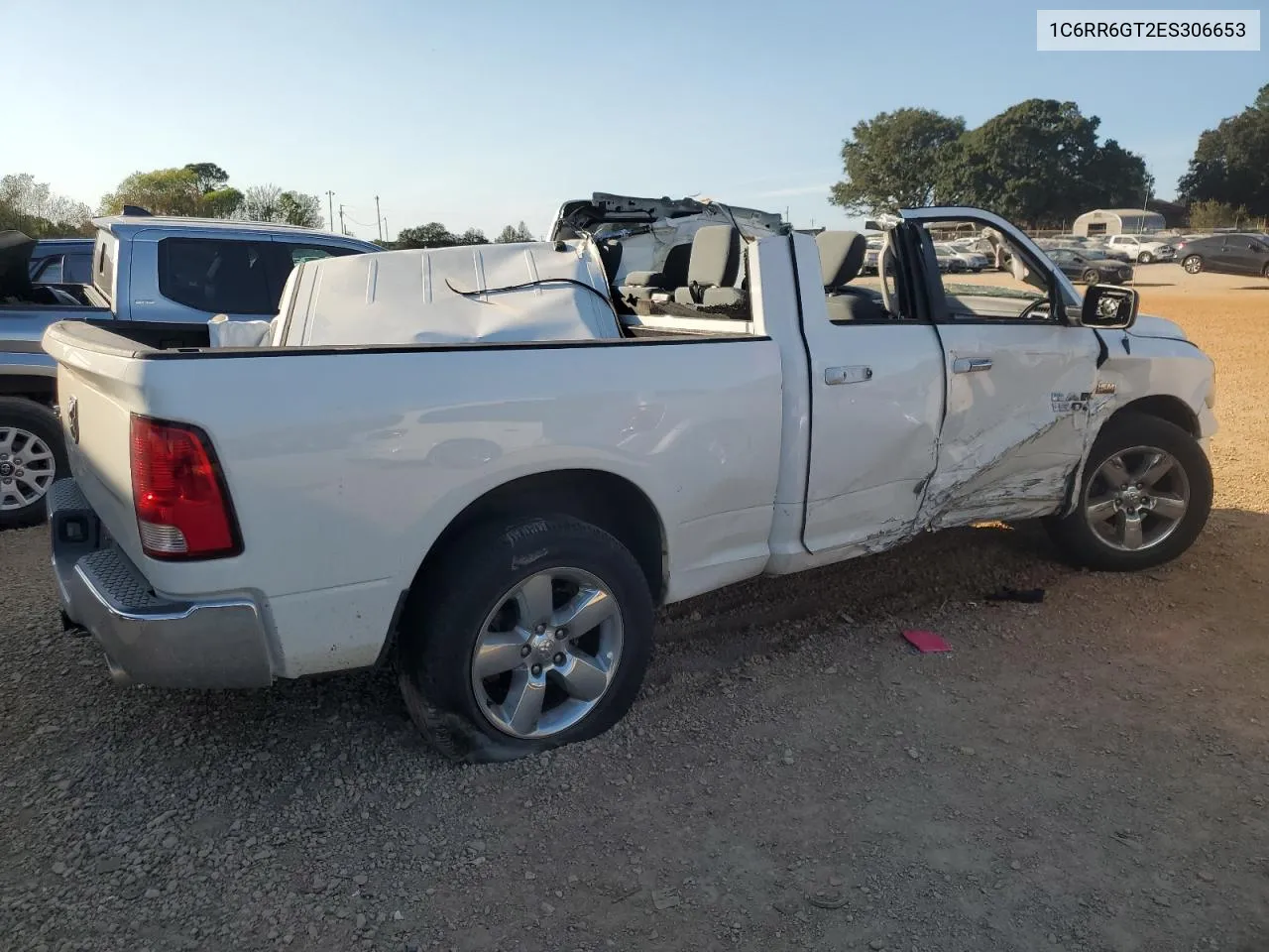 2014 Ram 1500 Slt VIN: 1C6RR6GT2ES306653 Lot: 75862284