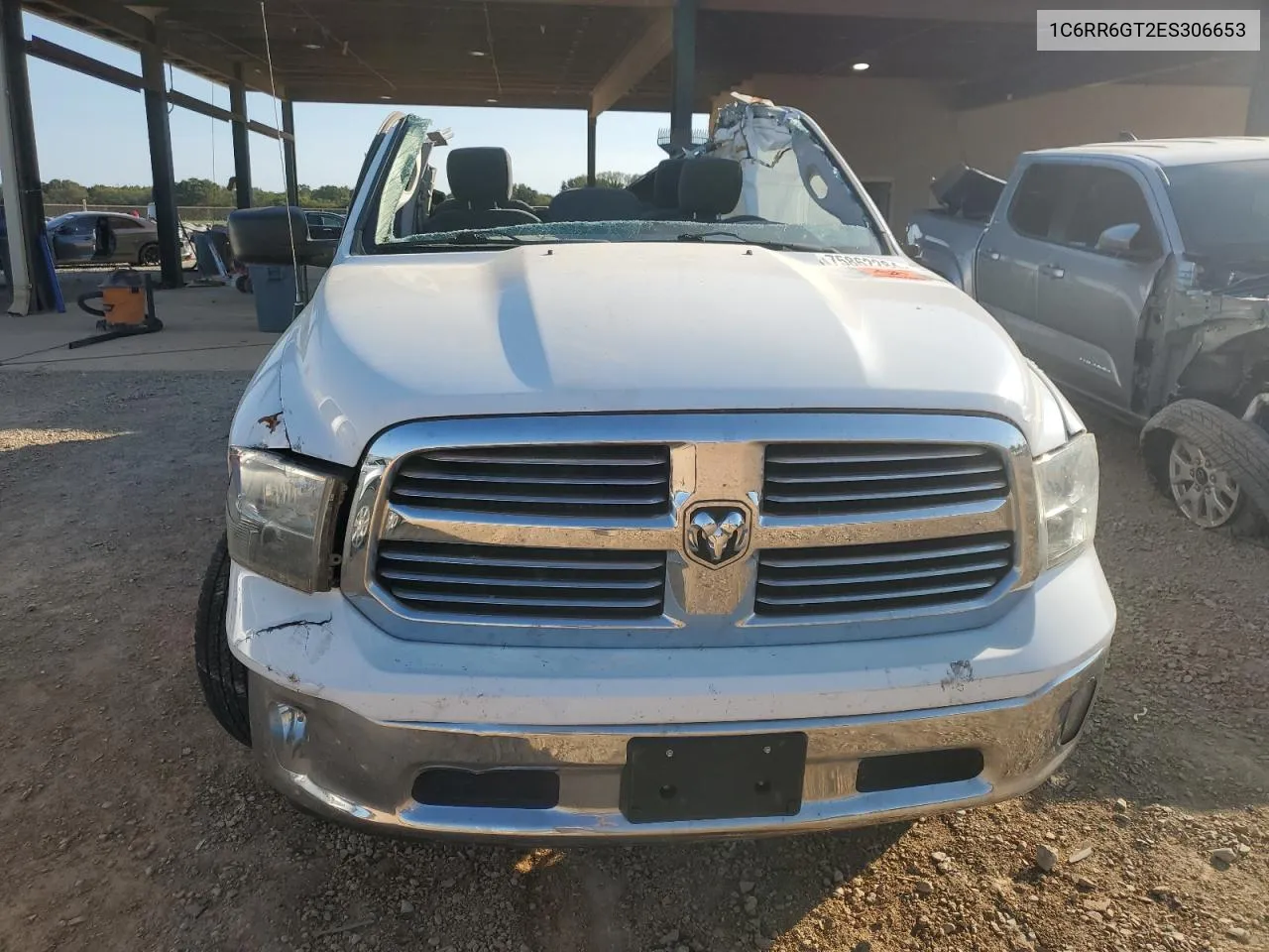 2014 Ram 1500 Slt VIN: 1C6RR6GT2ES306653 Lot: 75862284