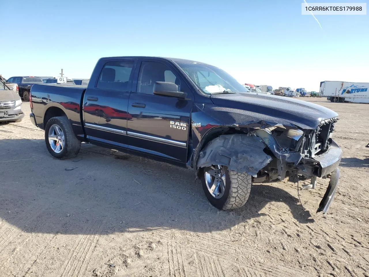 2014 Ram 1500 St VIN: 1C6RR6KT0ES179988 Lot: 75888154