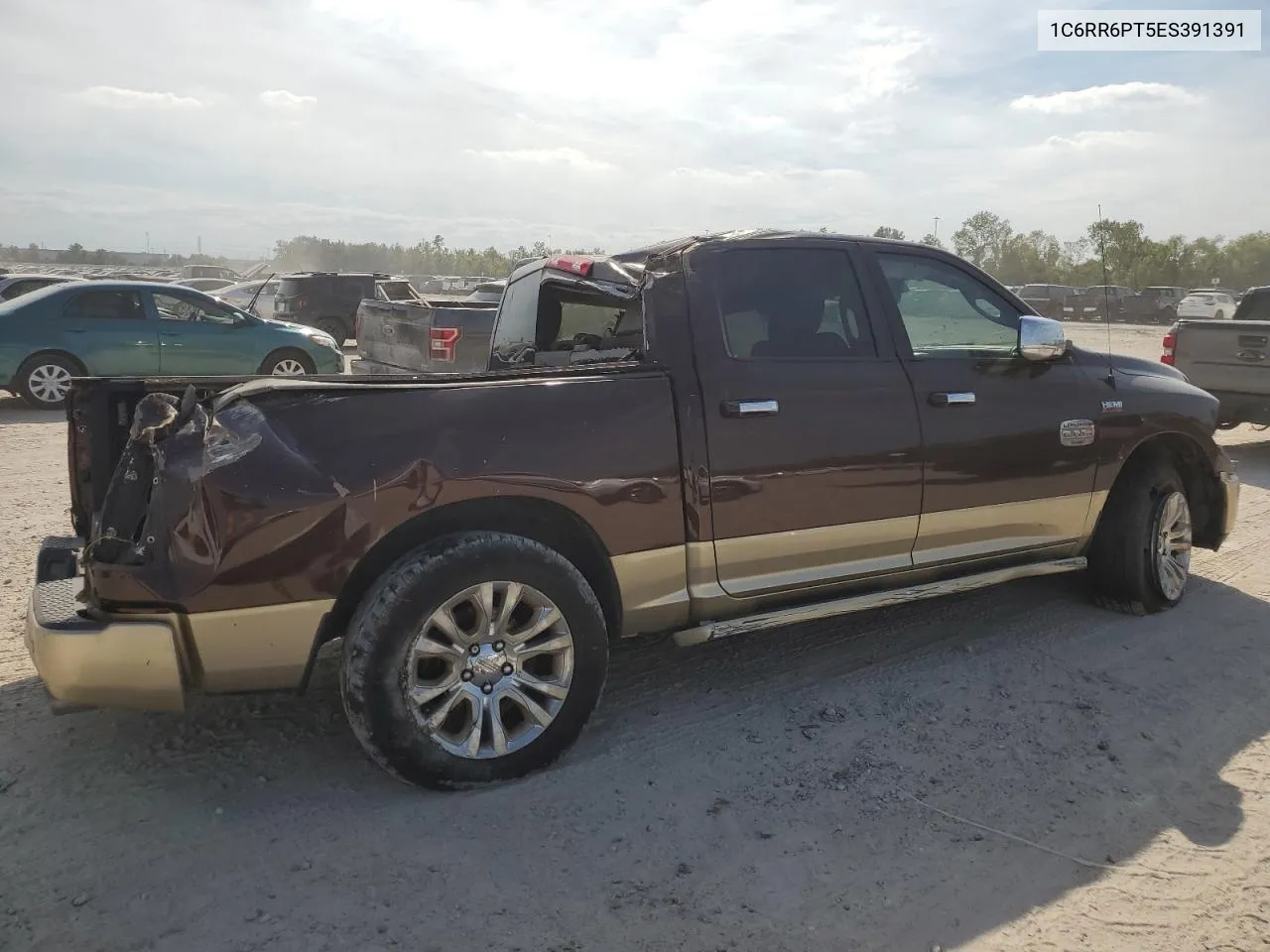 2014 Ram 1500 Longhorn VIN: 1C6RR6PT5ES391391 Lot: 75921644