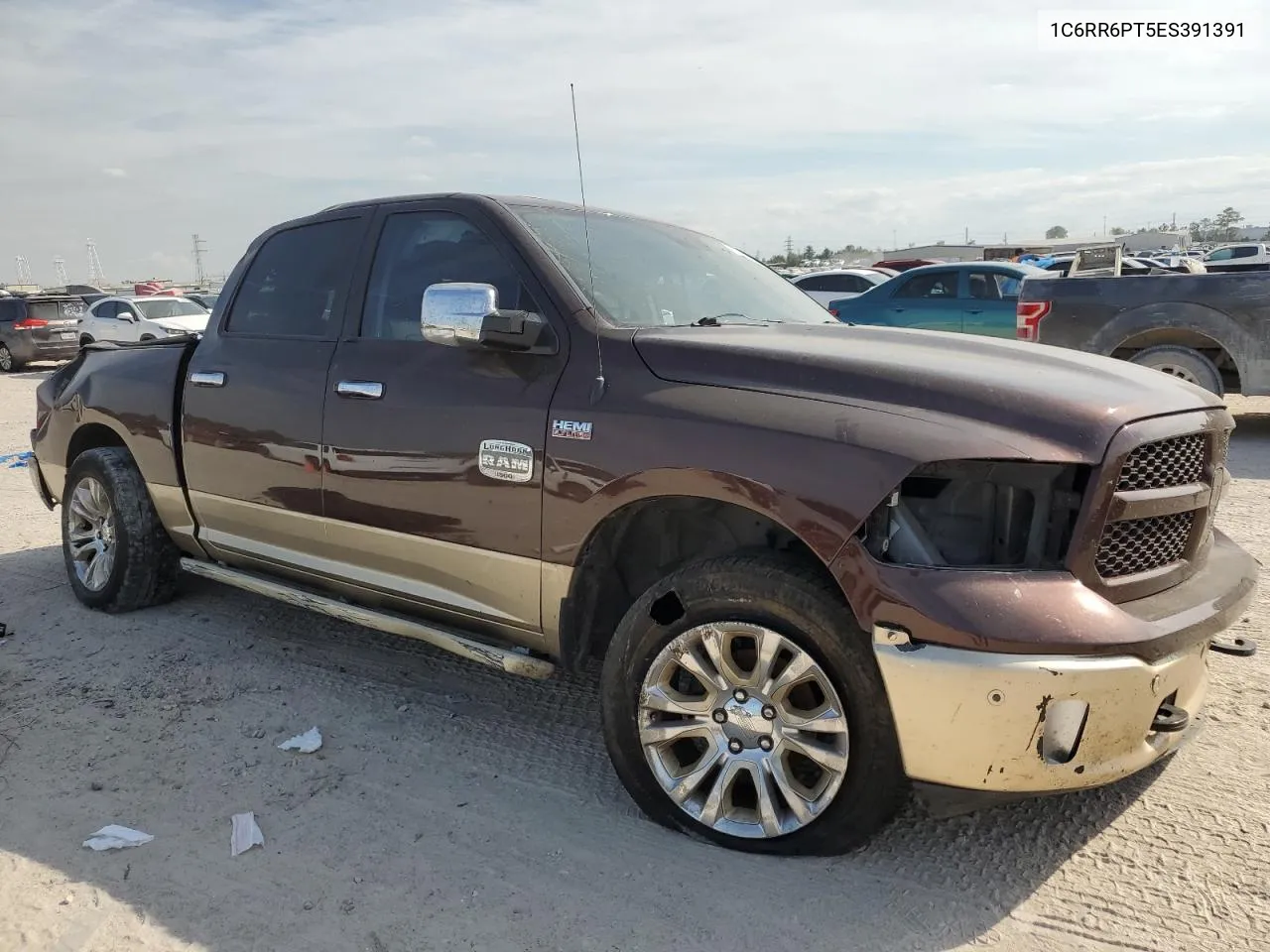 2014 Ram 1500 Longhorn VIN: 1C6RR6PT5ES391391 Lot: 75921644