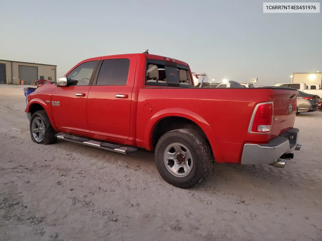 2014 Ram 1500 Laramie VIN: 1C6RR7NT4ES451976 Lot: 75938944