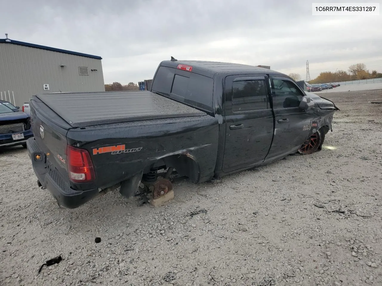 2014 Ram 1500 Sport VIN: 1C6RR7MT4ES331287 Lot: 75947244