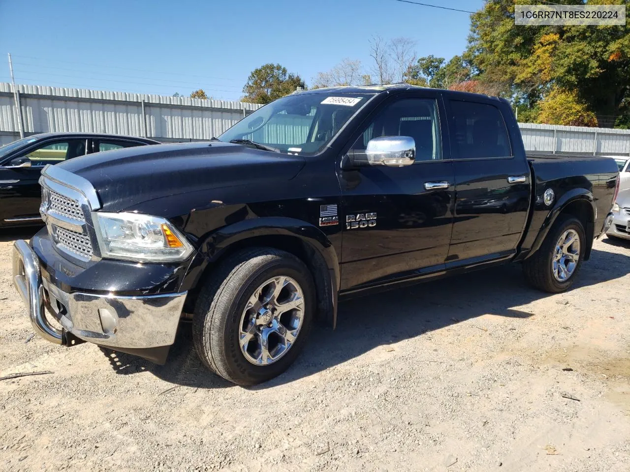 2014 Ram 1500 Laramie VIN: 1C6RR7NT8ES220224 Lot: 75995454