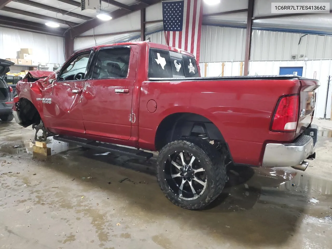 2014 Ram 1500 Slt VIN: 1C6RR7LT7ES413662 Lot: 76002684