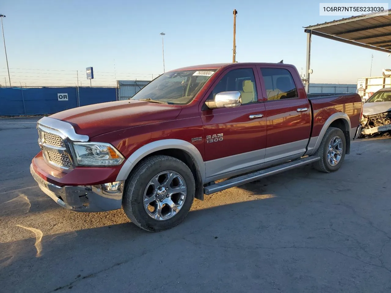 2014 Ram 1500 Laramie VIN: 1C6RR7NT5ES233030 Lot: 76038804