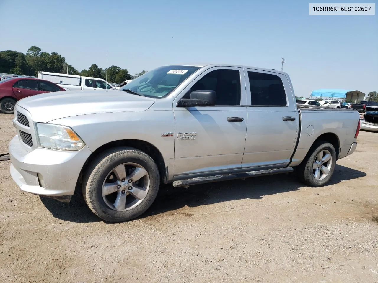 2014 Ram 1500 St VIN: 1C6RR6KT6ES102607 Lot: 76068834