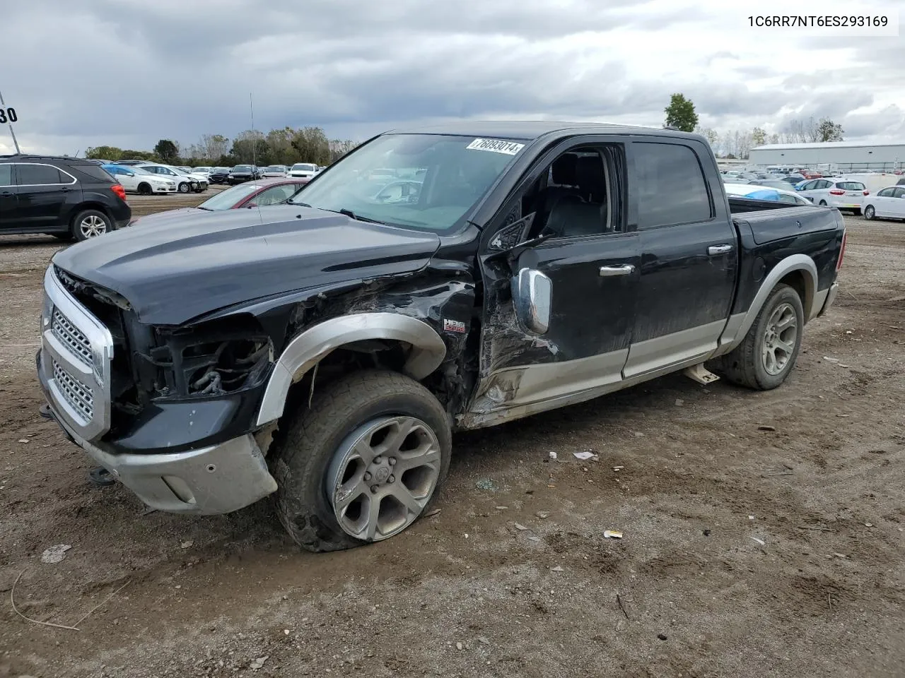 2014 Ram 1500 Laramie VIN: 1C6RR7NT6ES293169 Lot: 76093014